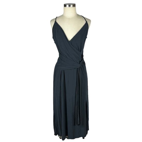 LUSH Twist Modal Maxi Dress Women's Large Black L NWT Classic - Picture 1 of 8